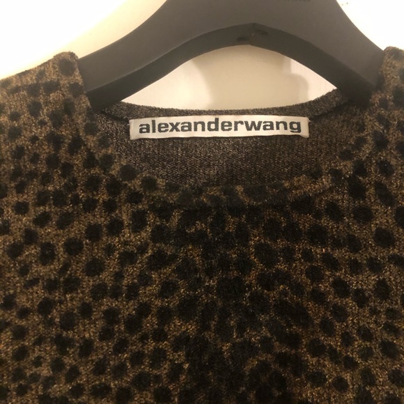 ALEXANDER WANG
Leopard Chenille Cropped Top - Picture 2 of 4